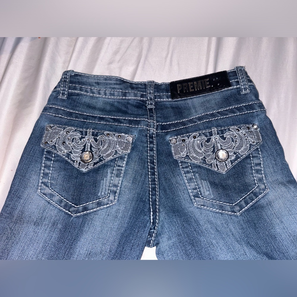 Low rise size xxs premie jeans by rue 21